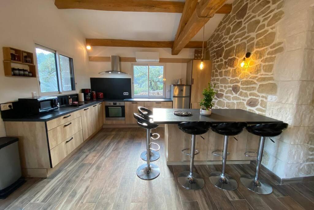 Gite L'Or Des Cevennes Saint-Andre-Capceze Bagian luar foto