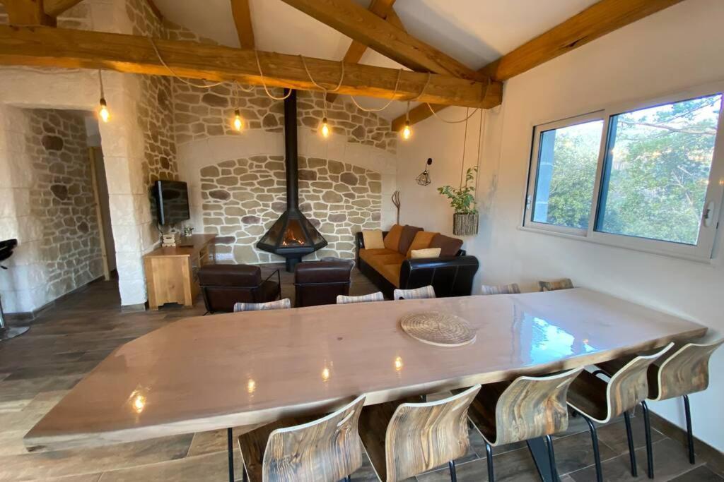 Gite L'Or Des Cevennes Saint-Andre-Capceze Bagian luar foto